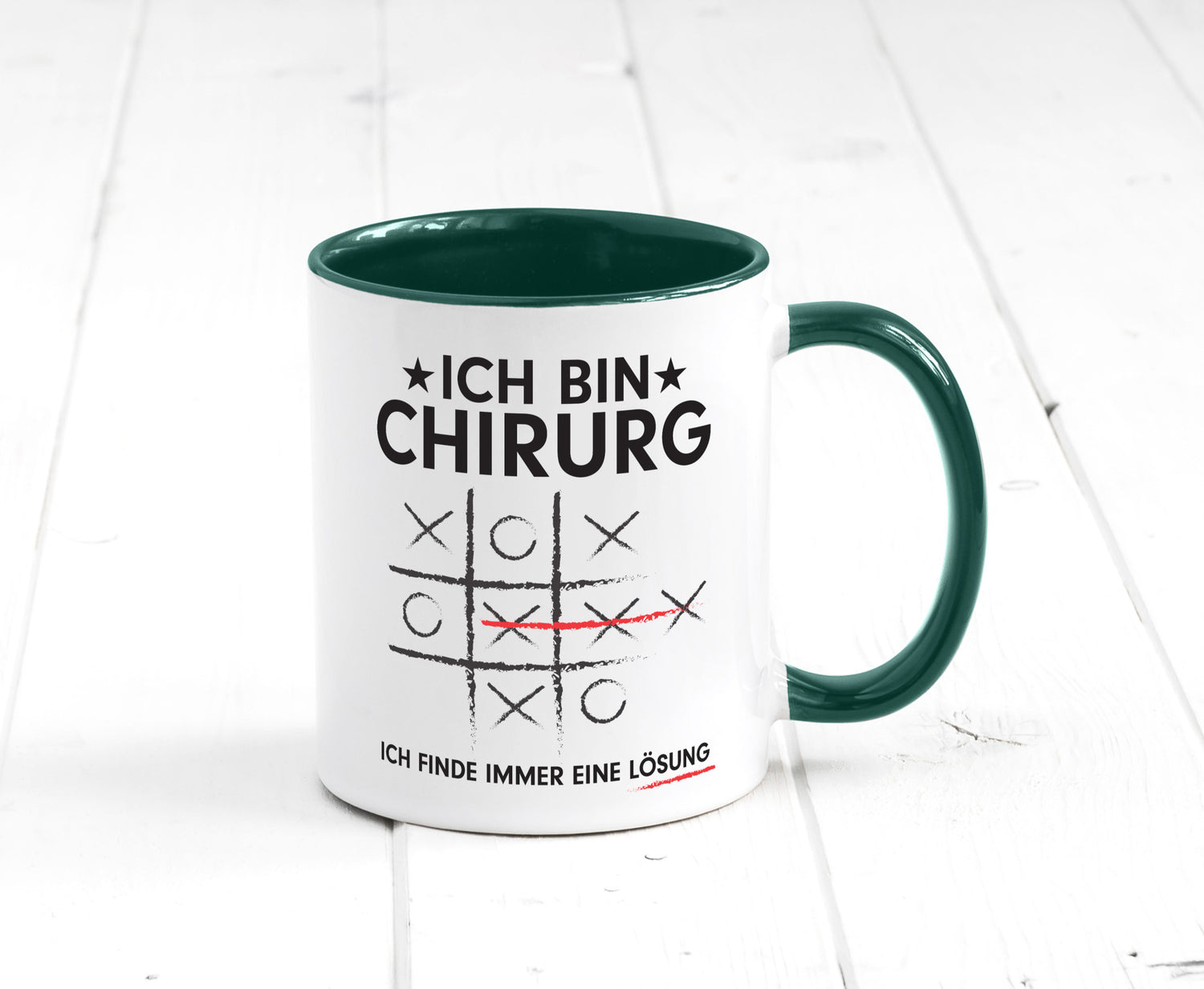 Lösung finden: Chirurg | Medizin Chirurgie v2 Geschenk Humor Geschenkidee