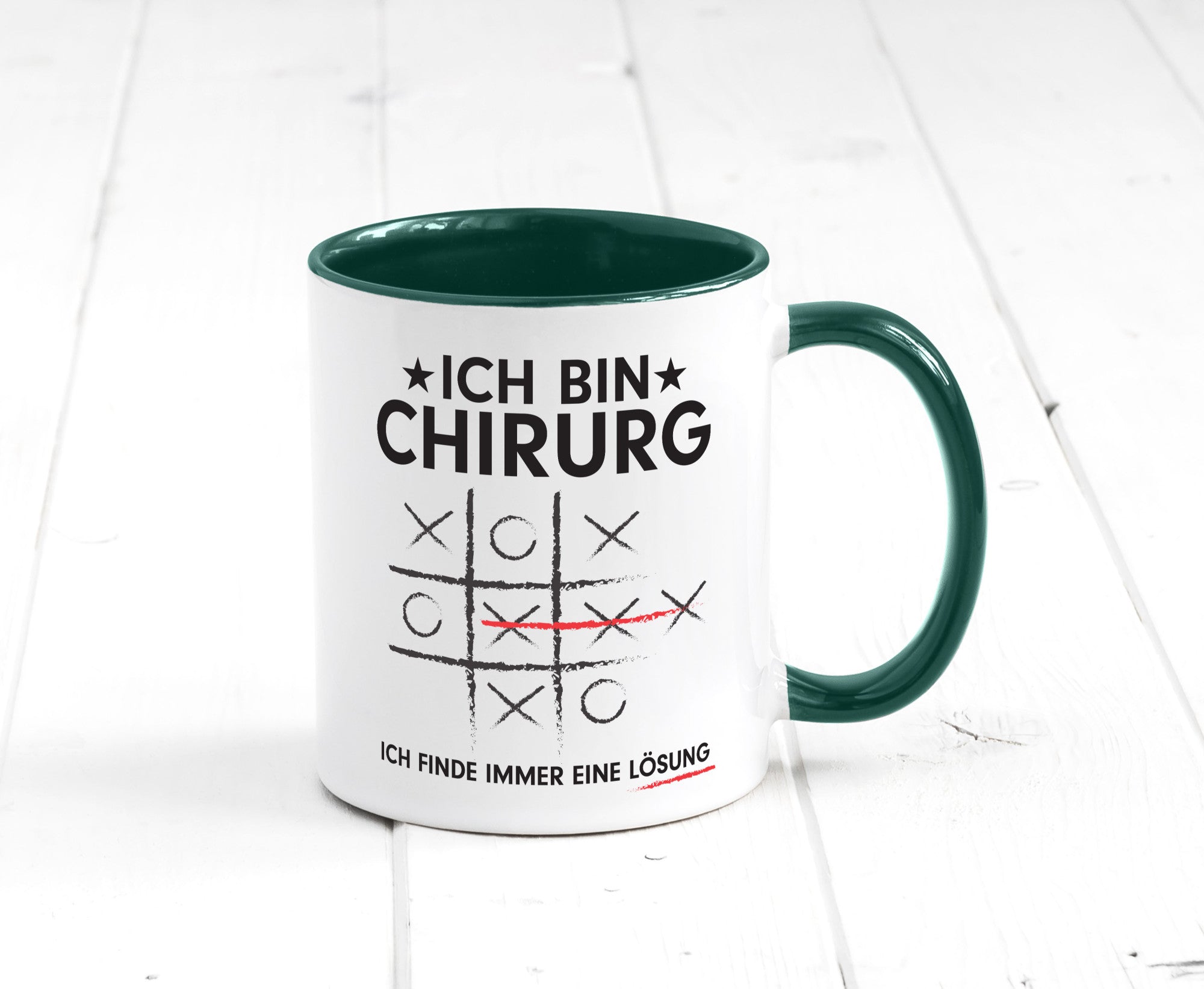 Lösung finden: Chirurg | Medizin Chirurgie v2 Geschenk Humor Geschenkidee