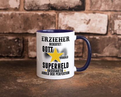 Bedeutung von Erzieher | Pädagoge Schule lustiger Spruch Geschenk Humor