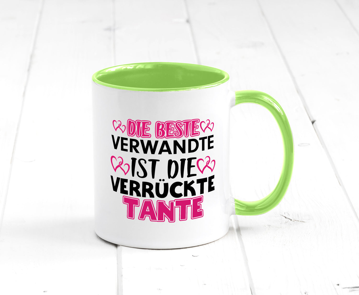 Verrückte Tante | Spruch Patentante Verwandtschaft lustiger Geschenk Humor