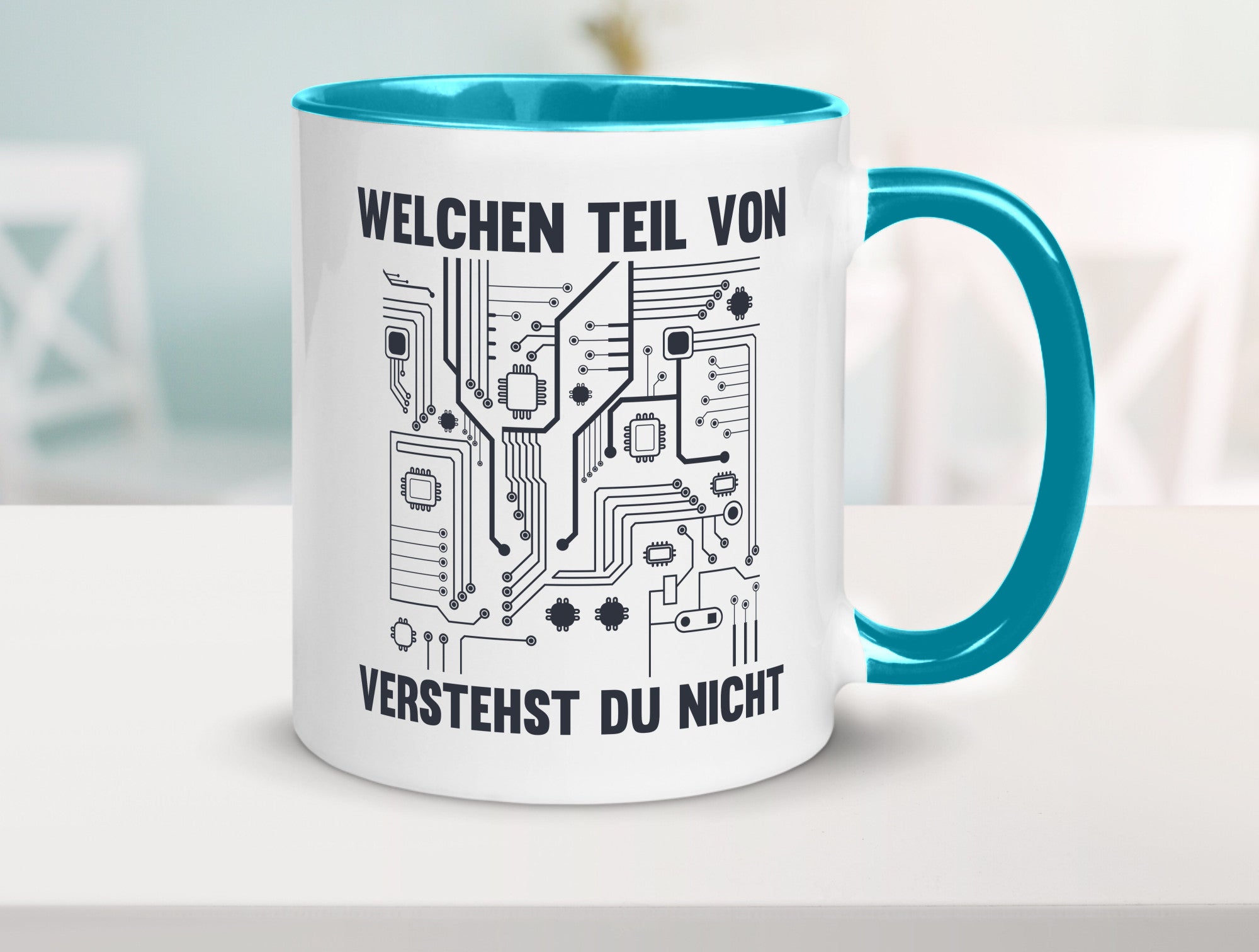 Welchen teil von verstehst du nicht | technik Humor Geschenkidee Tasse
