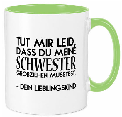 Lieblingskind | Eltern Schwester Kinder lustig Geschenk Humor Geschenkidee