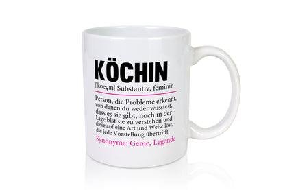 Köchin | Spruch Chefköchin Beruf Chefkoch Humor Arbeit Kollegen Büro
