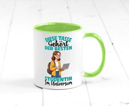 Im Universum: Studentin | Uni Studium Universität Geschenk Humor Geschenkidee