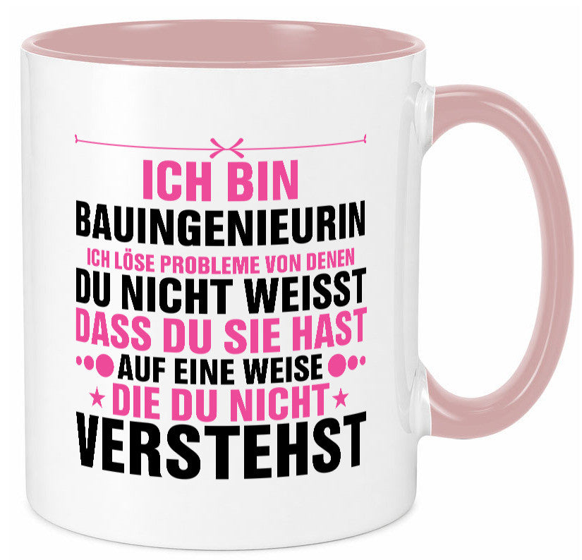 Löse Probleme: Bauingenieurin | Ingenieurin lustig Humor Geschenkidee Geschenk