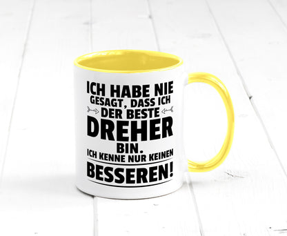 Der Beste Dreher | Fräser lustiger Spruch Geschenk Humor Geschenkidee Tasse