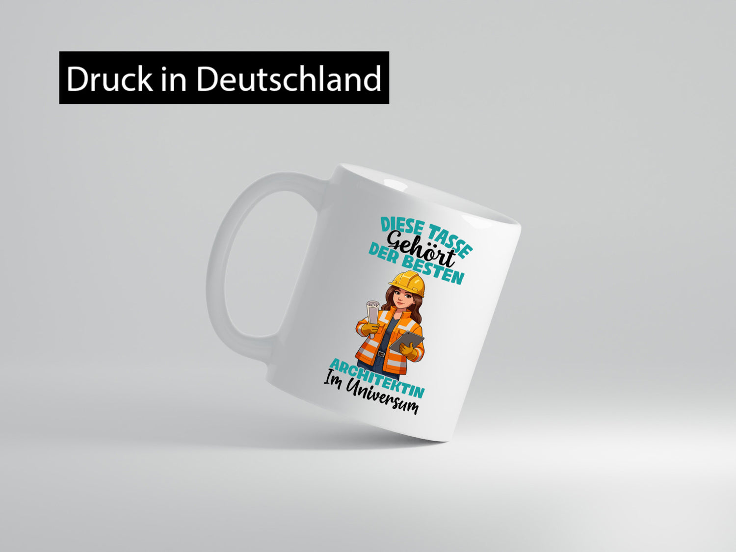 Im Universum: Architektin | Architektur Büro Humor Arbeit Kollegen Geschenkidee