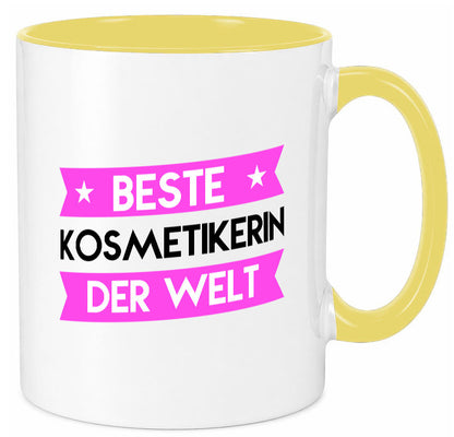 Beste Kosmetikerin | Kosmetik Stylistin Visagistin Geschenkidee Humor Tasse