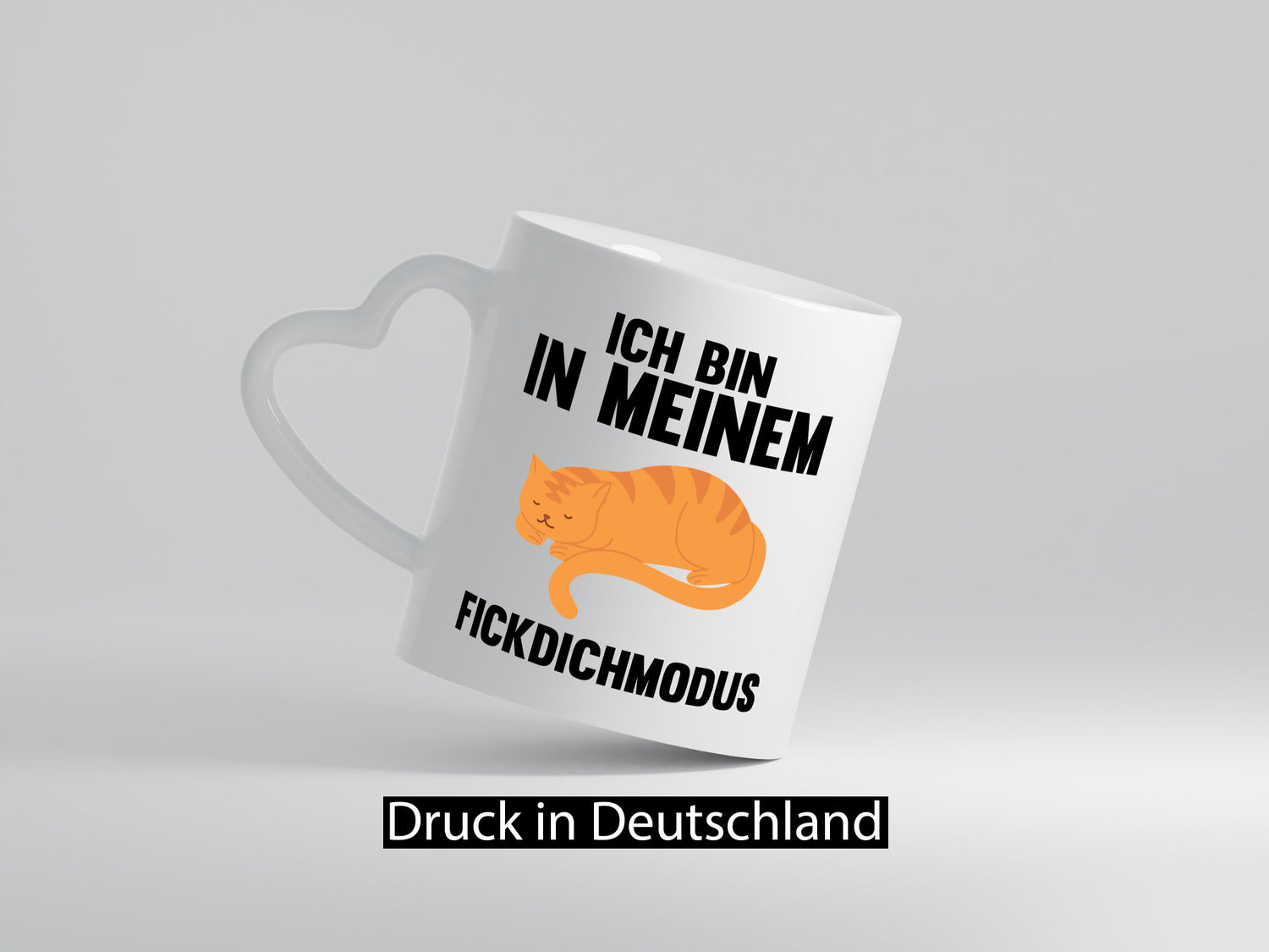 Ich bin in meinem Modus | Faule Katze Chillen lustiger Spruch Geschenk