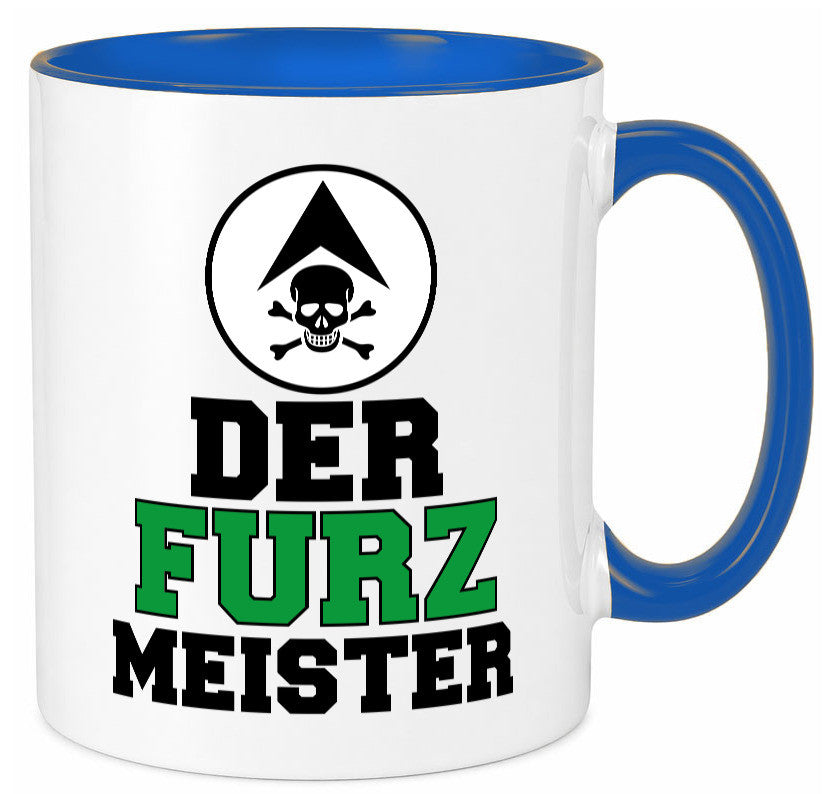 Der Furz Meister | Männer Tasse derber Humor Furzen lustiger Spruch Geschenk