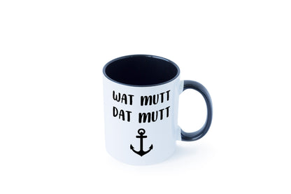 Wat Mutti | Dat Anker Muttertag lustig Familie Geschenkidee Geschenk Tasse