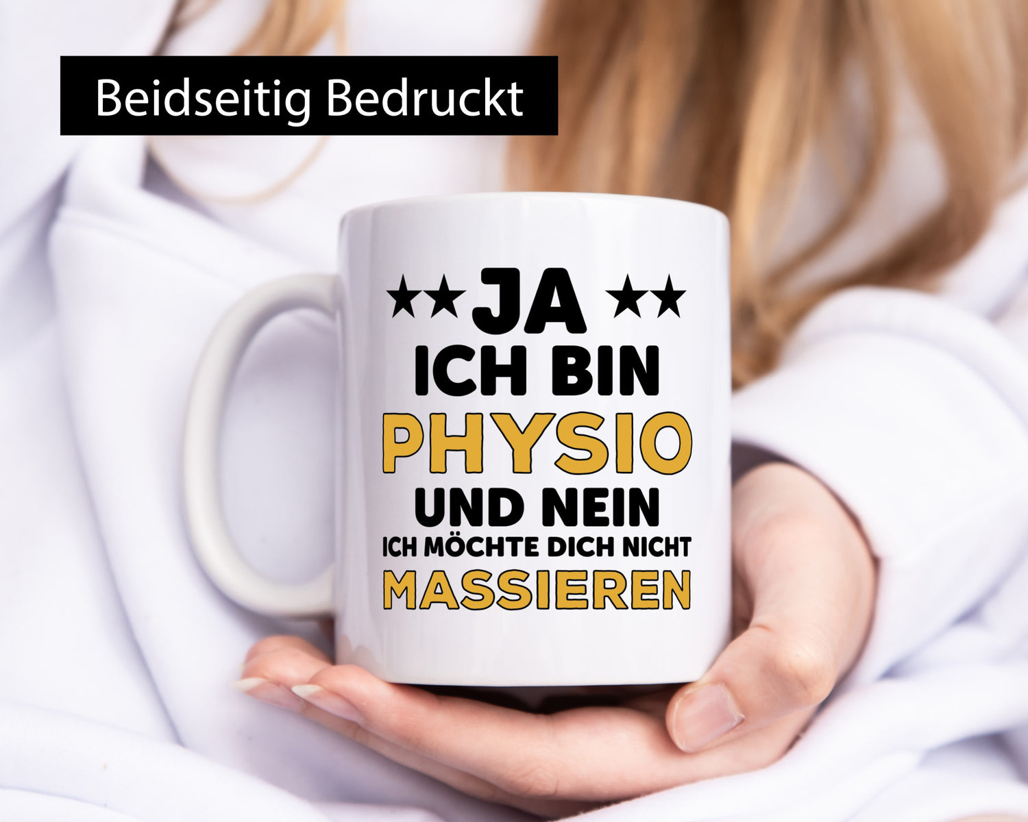 Ich bin Physio | lustige Spruch Tasse Physiotherapeut Geschenkidee Humor