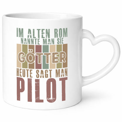 Heute sagt man: Pilot | Flugzeug Piloten lustig Humor Geschenkidee Geschenk