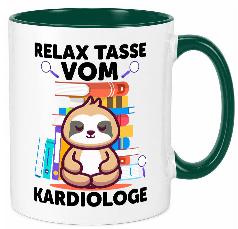 Relax Tasse: Kardiologe | Kardiologie lustiger Spruch Geschenk Humor