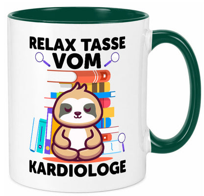 Relax Tasse: Kardiologe | Kardiologie lustiger Spruch Geschenk Humor