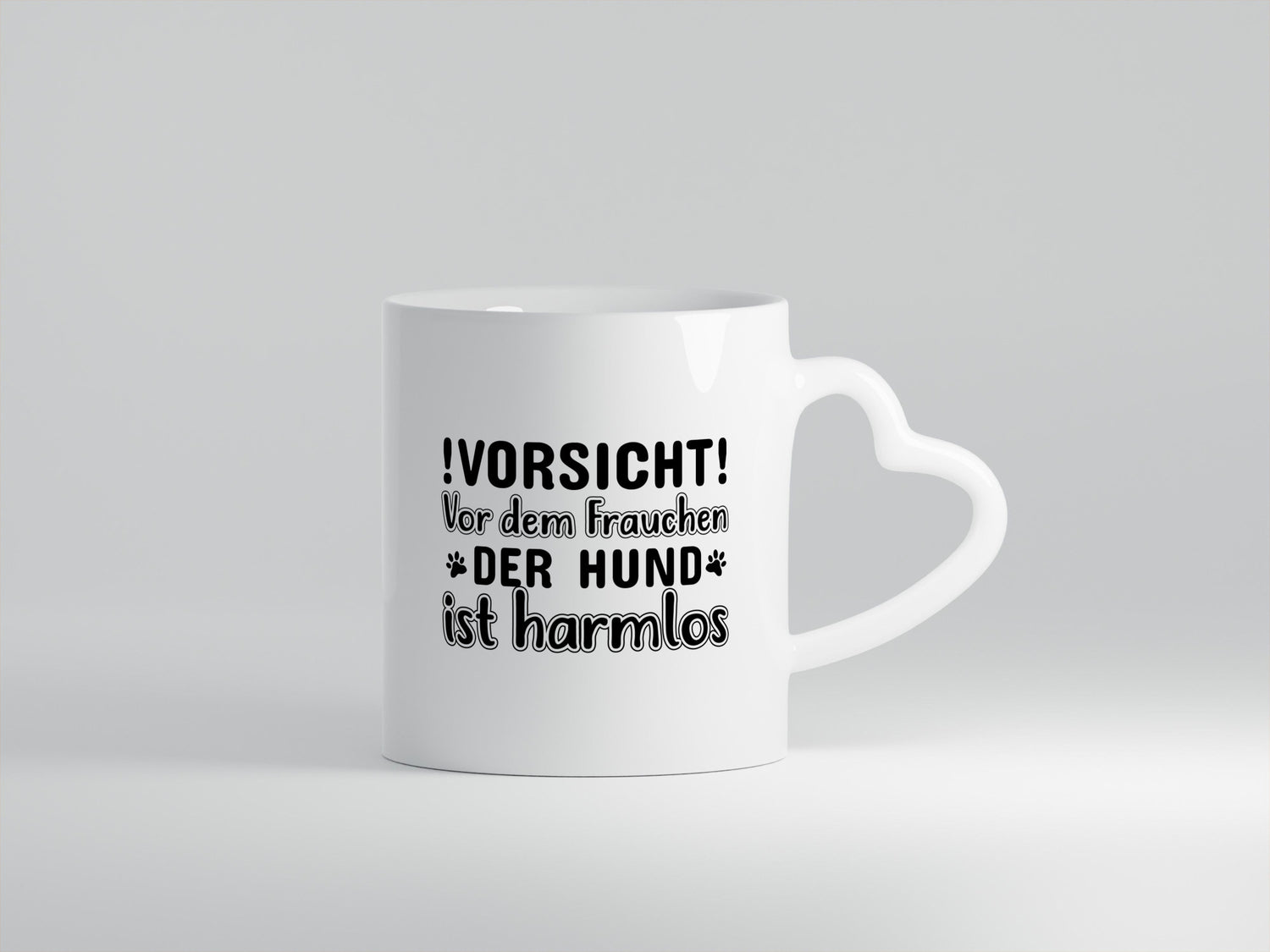 Vorsicht vor dem Frauchen | Hundebesitzerin Pfoten Geschenkidee Tierliebhaber