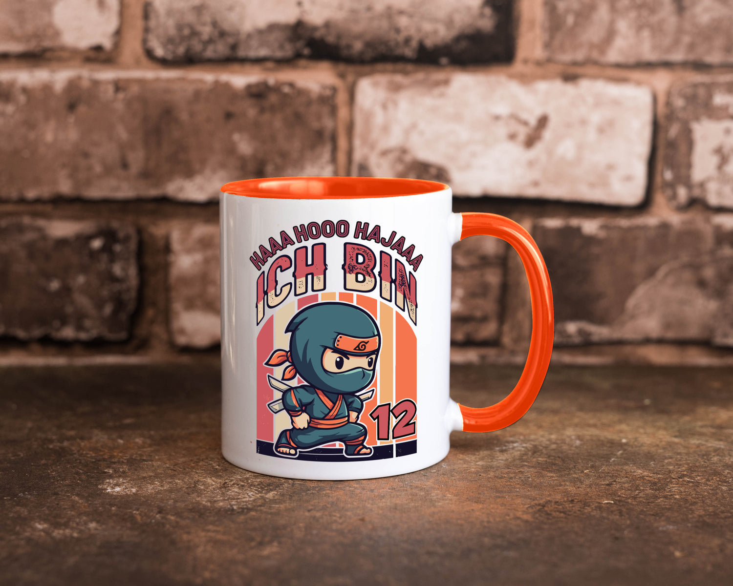 12. Geburtstag | Ninja Junge 12 Jahre Humor Geschenkidee Tasse