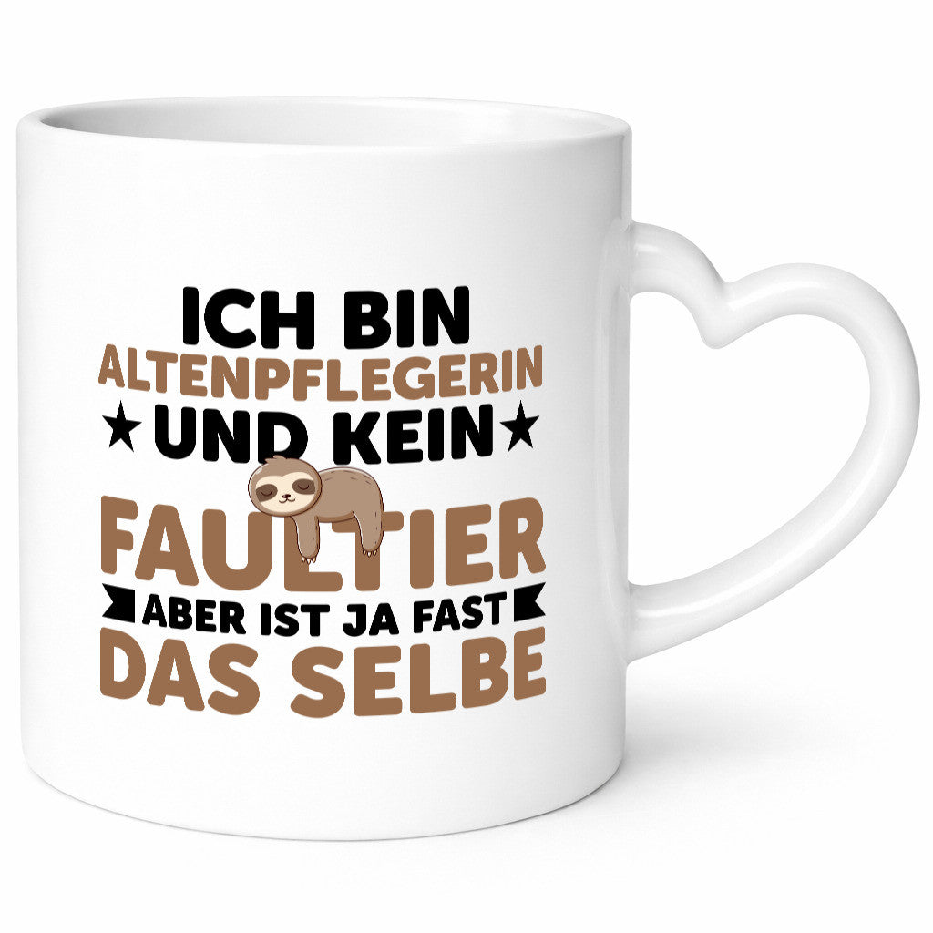 Ich bin kein Faultier: Altenpflegerin | Pflegepersonal v2 Geschenkidee
