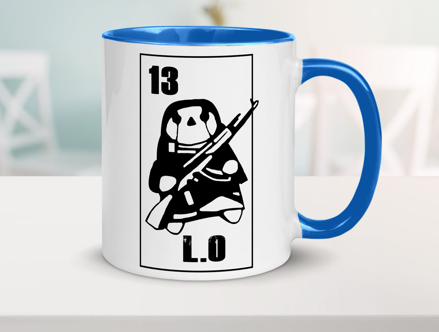 13 L.O lustiger Spruch Geschenk Humor Geschenkidee Tasse