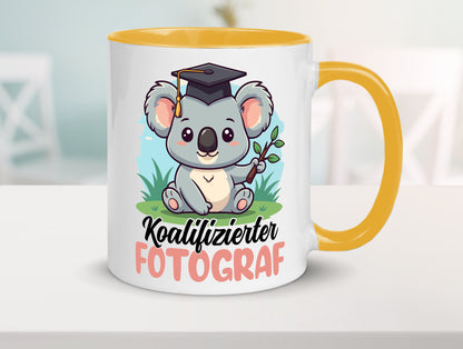 Koalifizierter Fotograf | Fotografie Kamera Geschenk Humor Geschenkidee Tasse