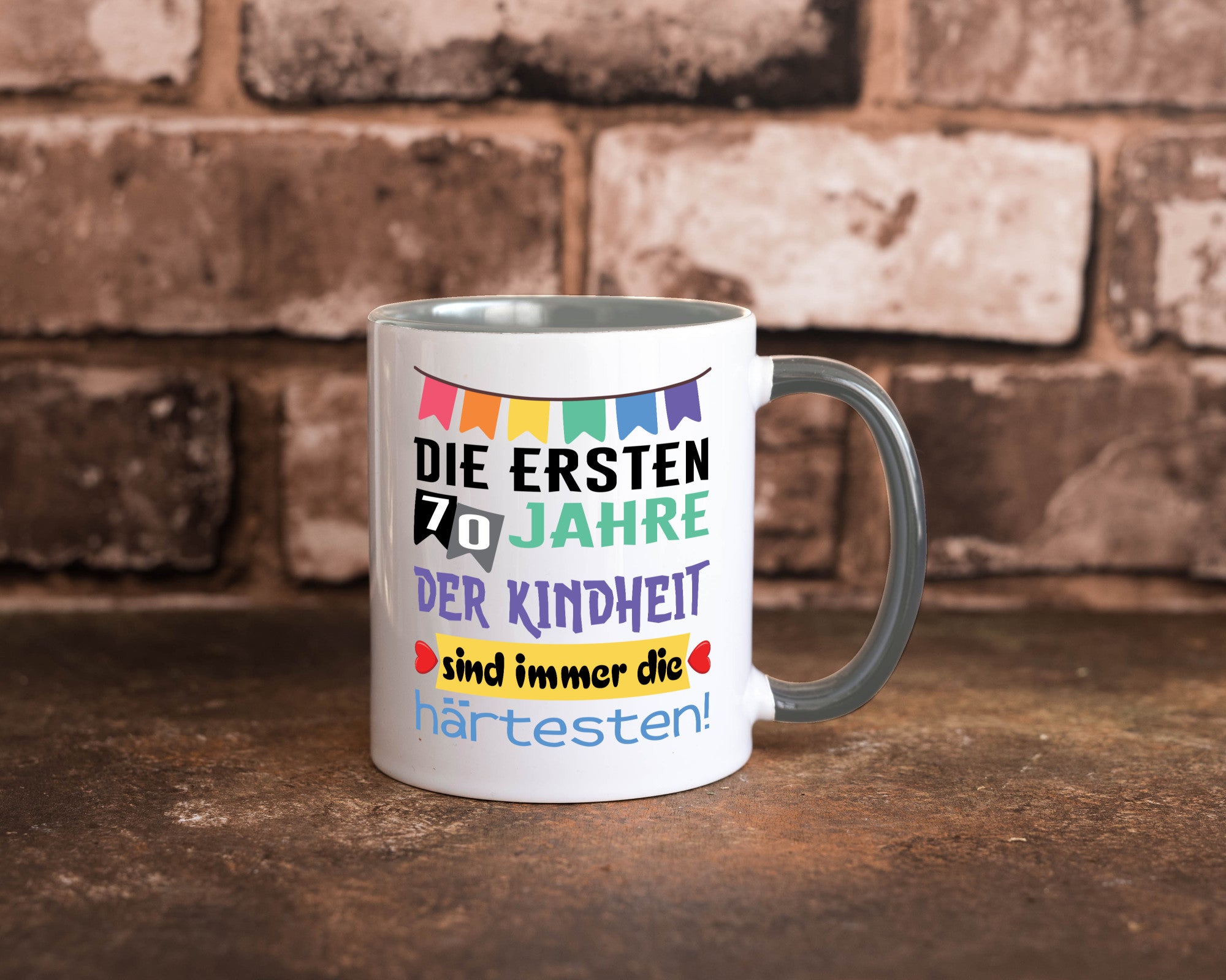 Die ersten 70 Jahre der Kindheit | 70. Geburtstag Rentner Humor Ruhestand