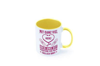 Herz, Urin, Kot, damit verdien ich mein Brot | Stethoskop Geschenk Humor