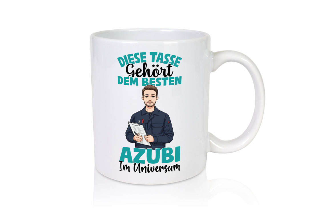 Im Universum: Azubi | Ausbildung Lehre Lehrling lustiger Spruch Geschenk Humor