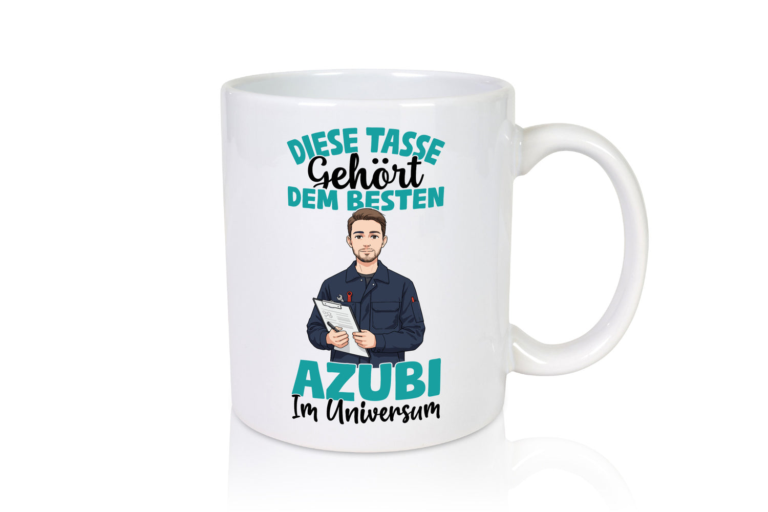 Im Universum: Azubi | Ausbildung Lehre Lehrling lustiger Spruch Geschenk Humor