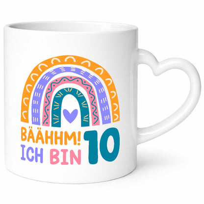 10. Geburtstag | 10 Jahre Regenbogen Bääm Mädchen Geschenk Geschenkidee