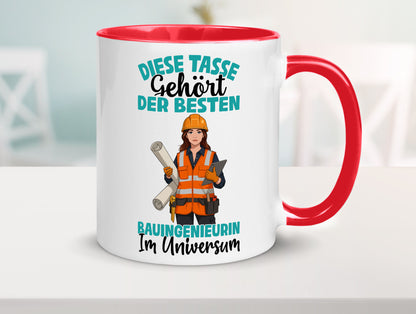 Im Universum: Bauingenieurin | Ingenieurin lustiger Spruch Geschenk Humor