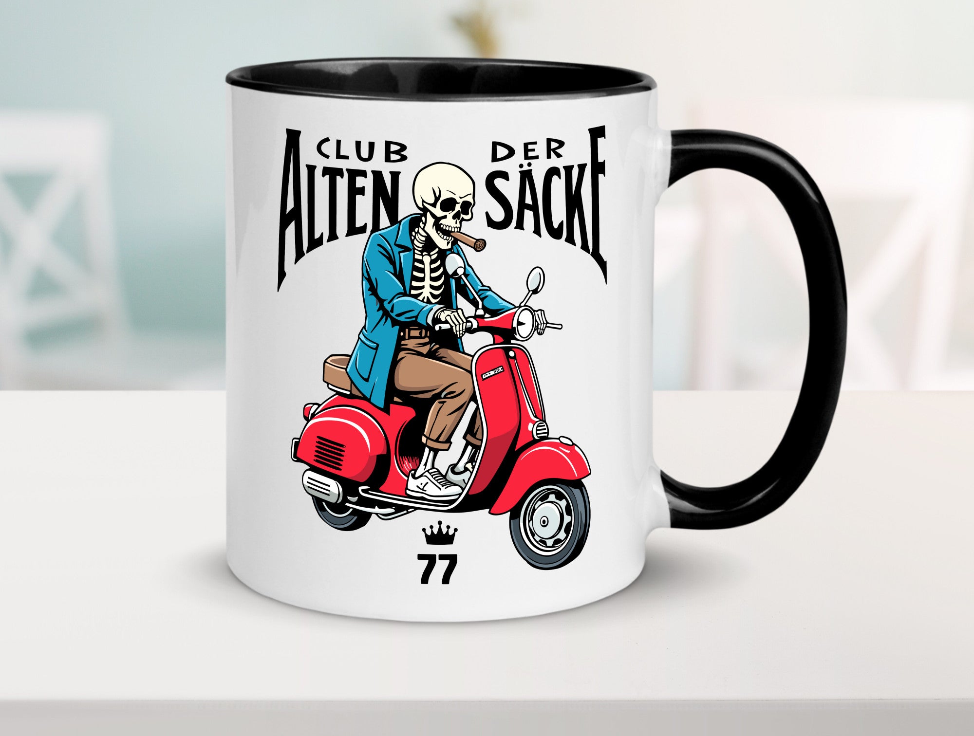 77. Geburtstag | 77 Jahre Club der alten Säcke v2 lustiger Spruch Geschenk
