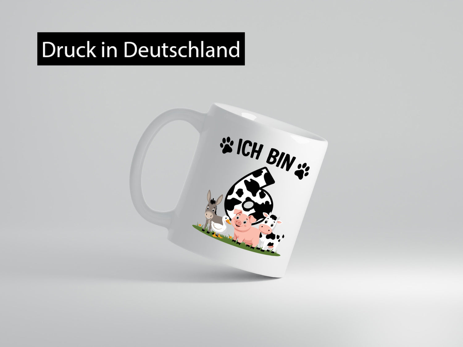 6 Geburtstag | Jahre Farmer Kind lustig Geschenkidee Geschenk Tasse