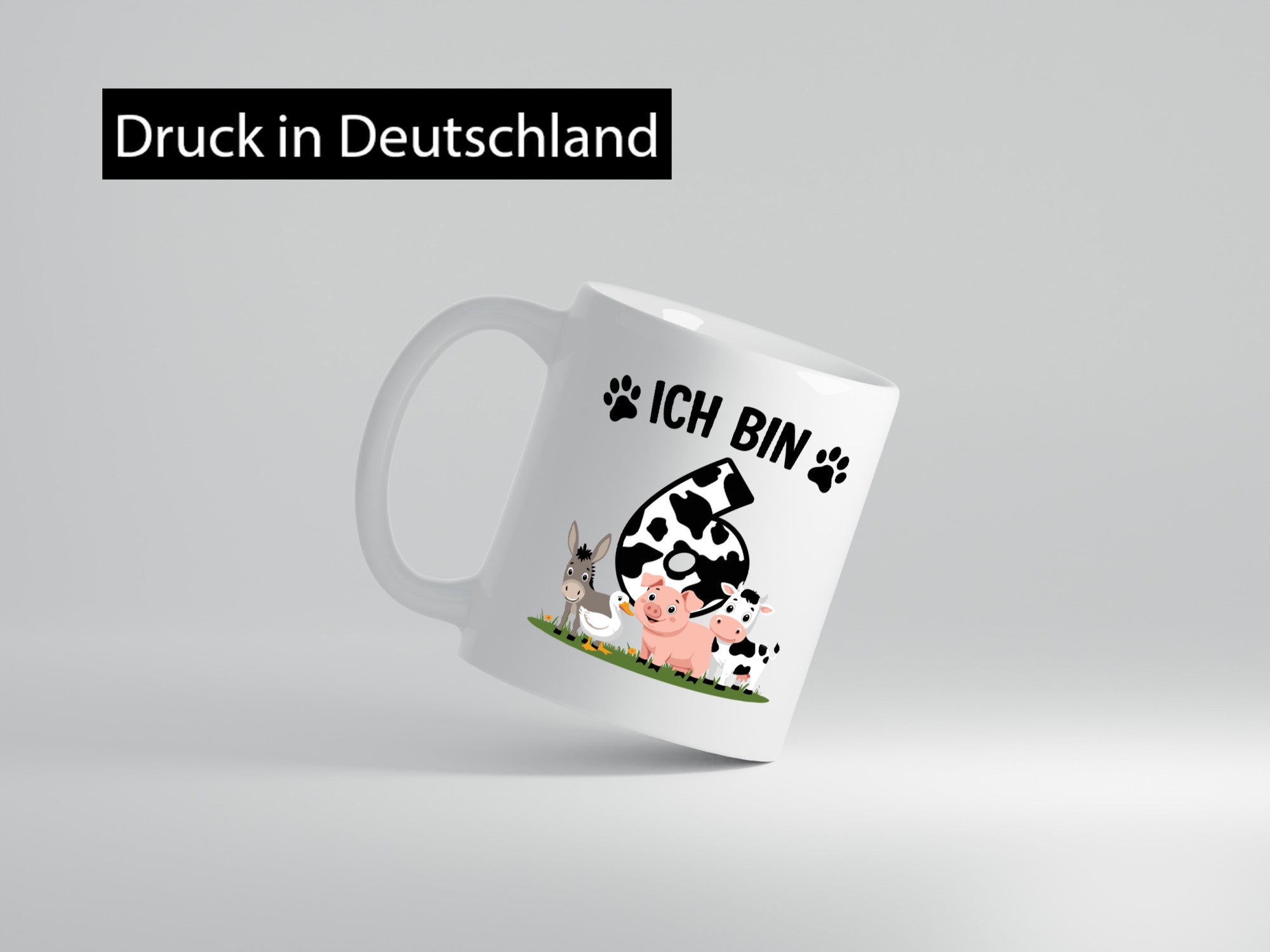 6 Geburtstag | Jahre Farmer Kind lustig Geschenkidee Geschenk Tasse