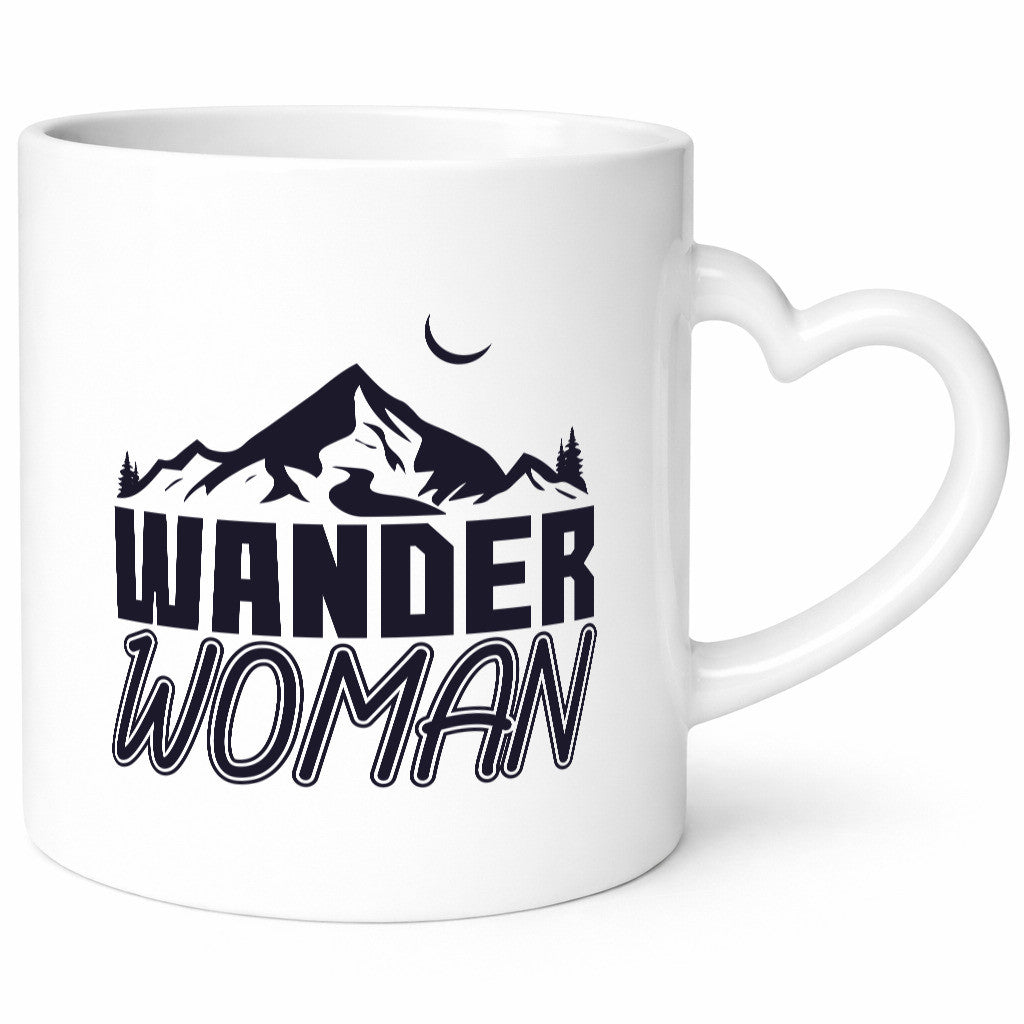 Wander Woman | Frauen Tasse Wanderer Bergsteigen lustig Familie Geschenkidee