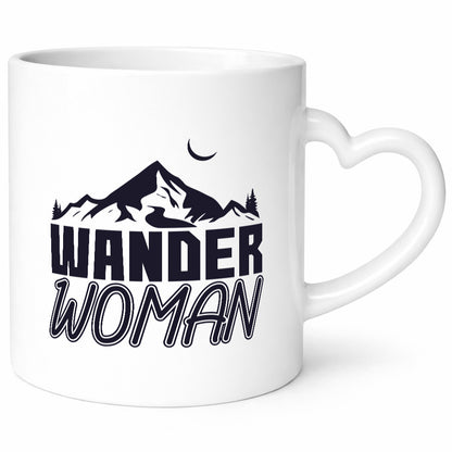 Wander Woman | Frauen Tasse Wanderer Bergsteigen lustig Familie Geschenkidee