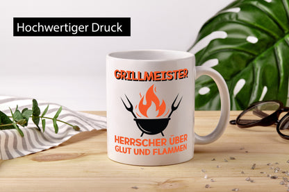 Grillmeister, Glut, Flammen | Feuer Flamme Geschenk Humor Geschenkidee lustiger
