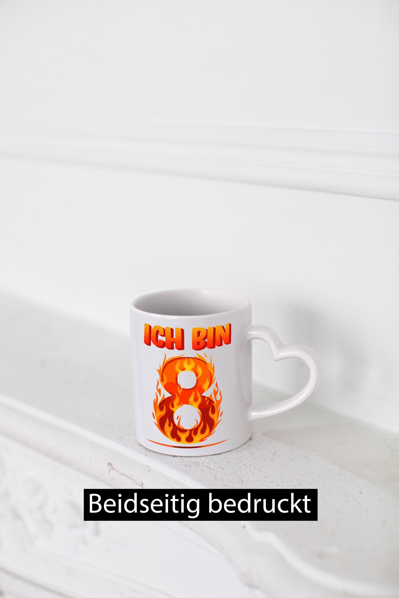 8. Geburtstag | 8 Jahre Drache lustiger Spruch Geschenk Geschenkidee Tasse