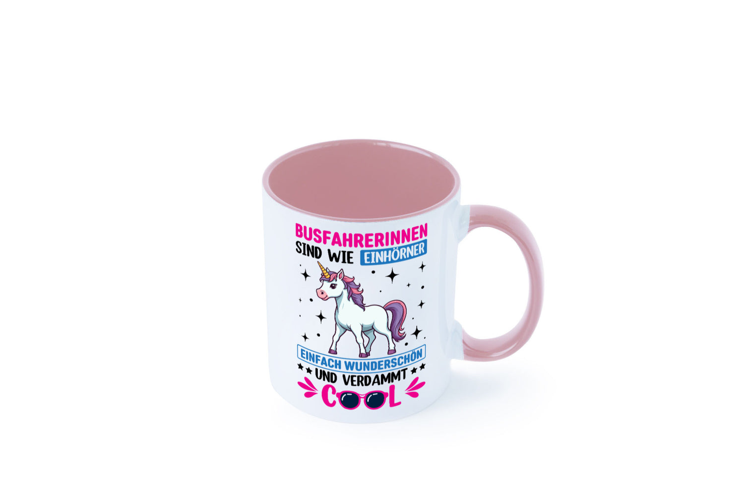 Bussfahrerinen sind wie einhorner | Einhorn Bussfahrerin Geschenkidee Humor