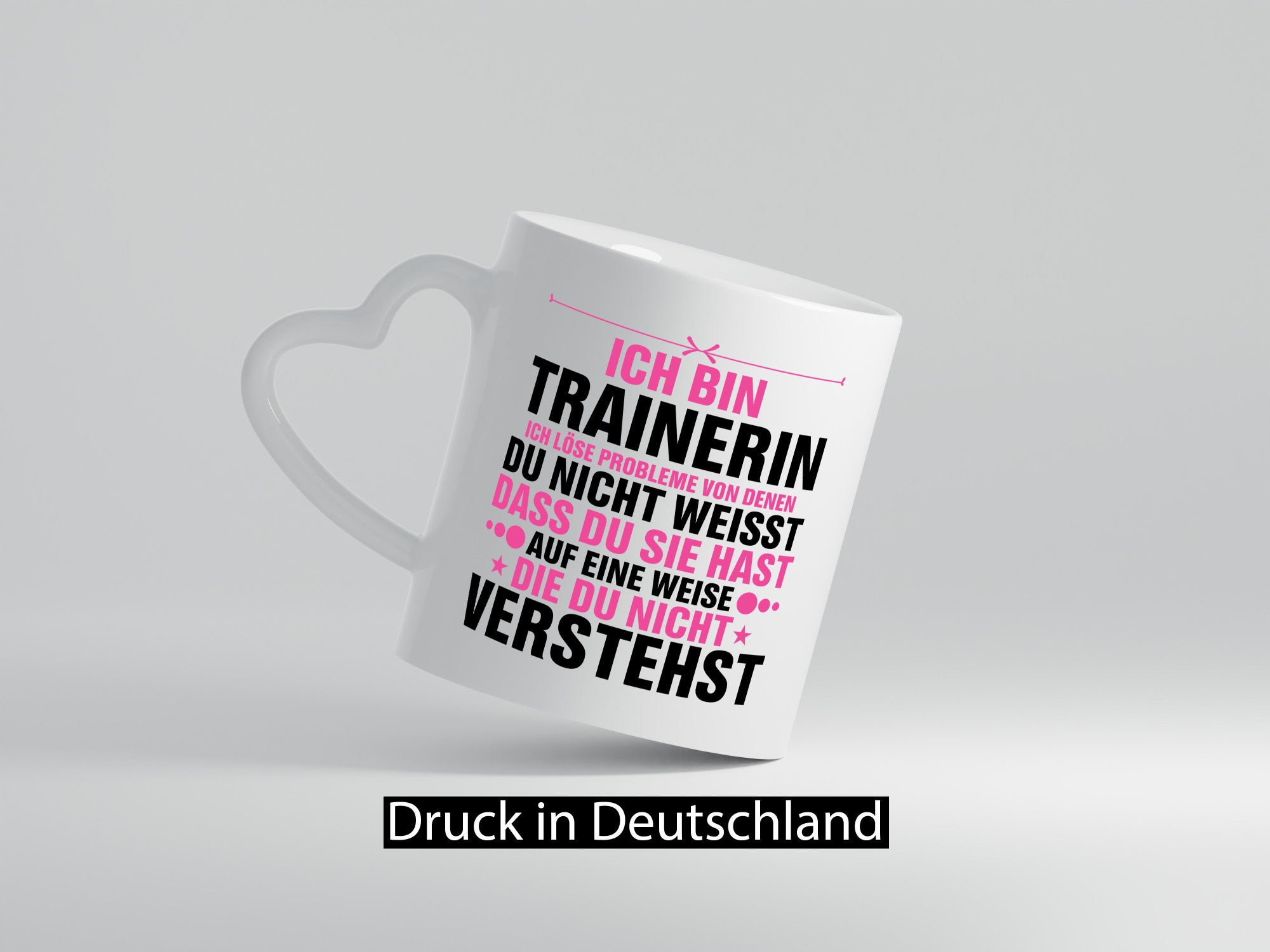 Löse Probleme: Trainerin | Sportverein Humor Geschenk Geschenkidee lustiger