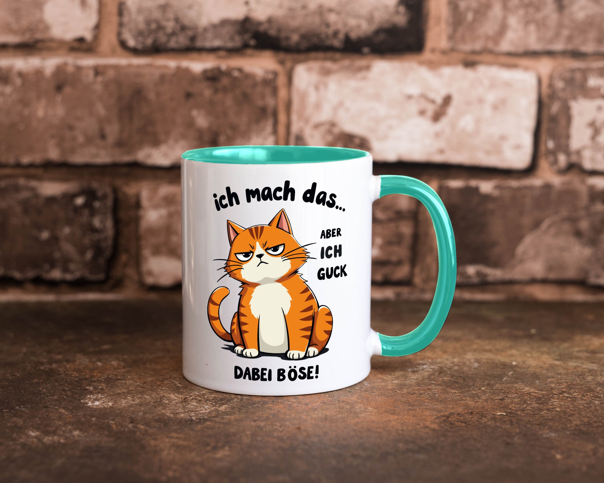 Ich guck dabei Böse | Katze Ironie Geschenk Tierliebhaber Humor lustiger Spruch