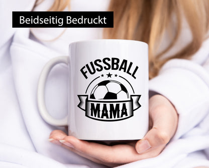 Fussball Mama | Spielerin Geschenkidee Familie Humor Tasse