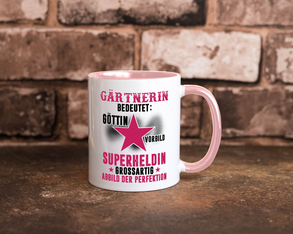 Bedeutung von Gärtnerin | Gartenbau lustiger Spruch Geschenk Humor Geschenkidee Tasse