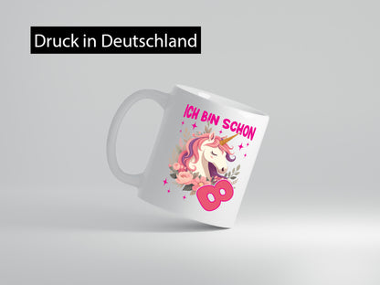 8. Geburtstag | 8 Jahre Einhorn Mädchen Humor Geschenkidee Tasse