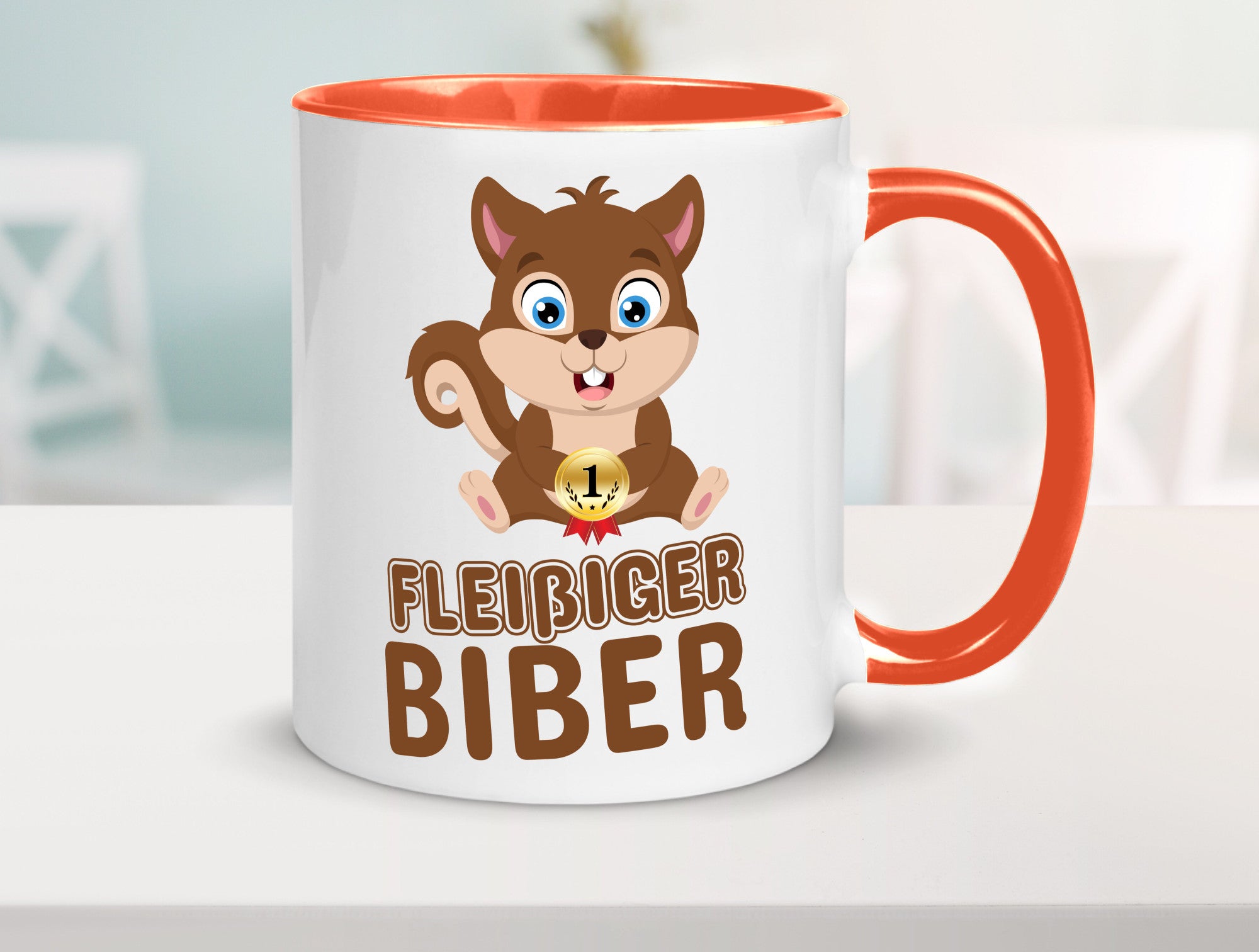 Fleißiger Biber | Motiv Tasse Kinder Geburtstag lustig Geschenkidee Geschenk