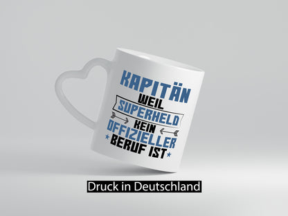 Superheld Kapitän | Schiffskapitän Schiff Geschenk Humor Geschenkidee lustiger