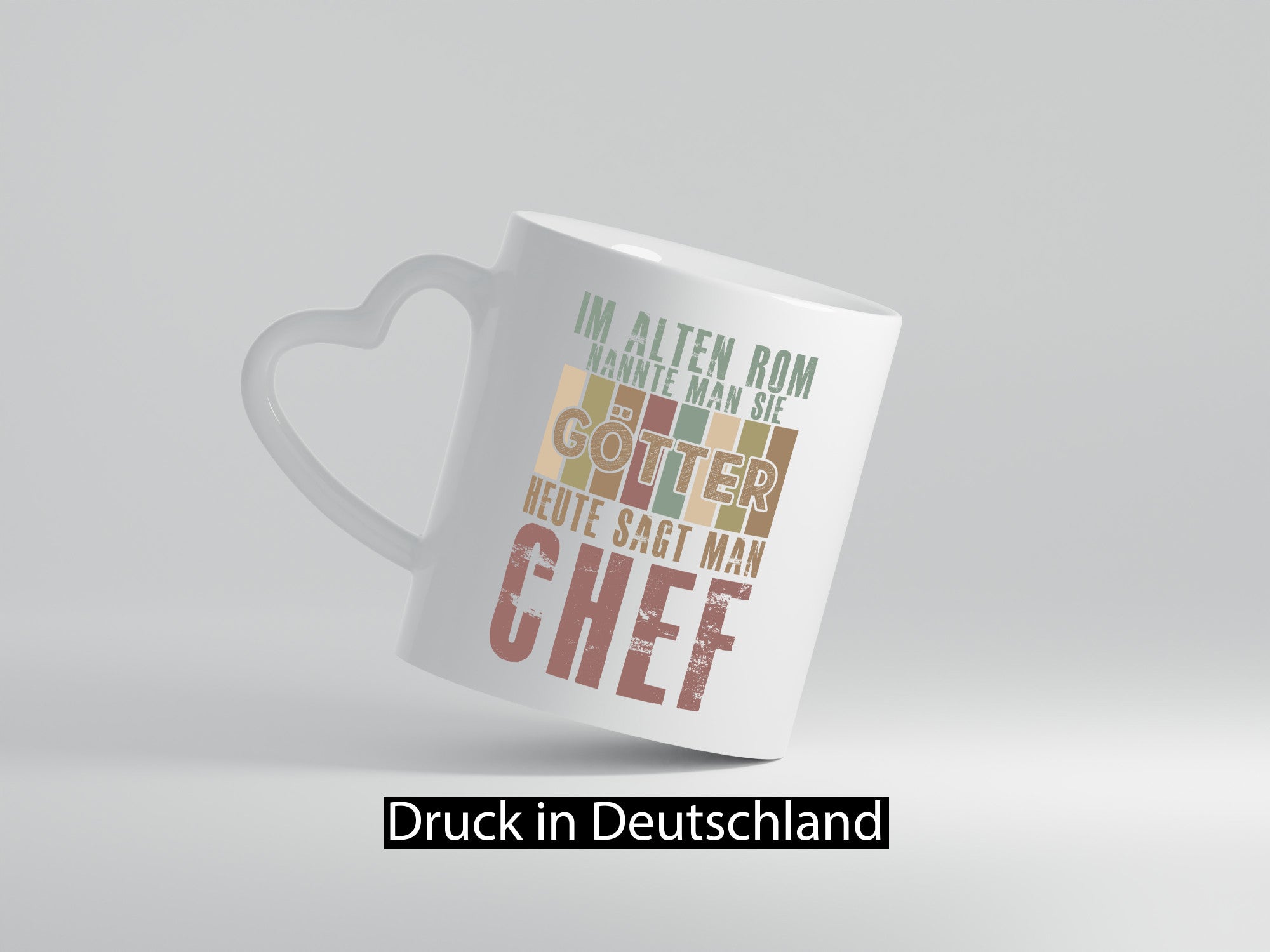 Heute sagt man: Chef | Führungskraft Vorgesetzter Geschenkidee Arbeit Kollegen
