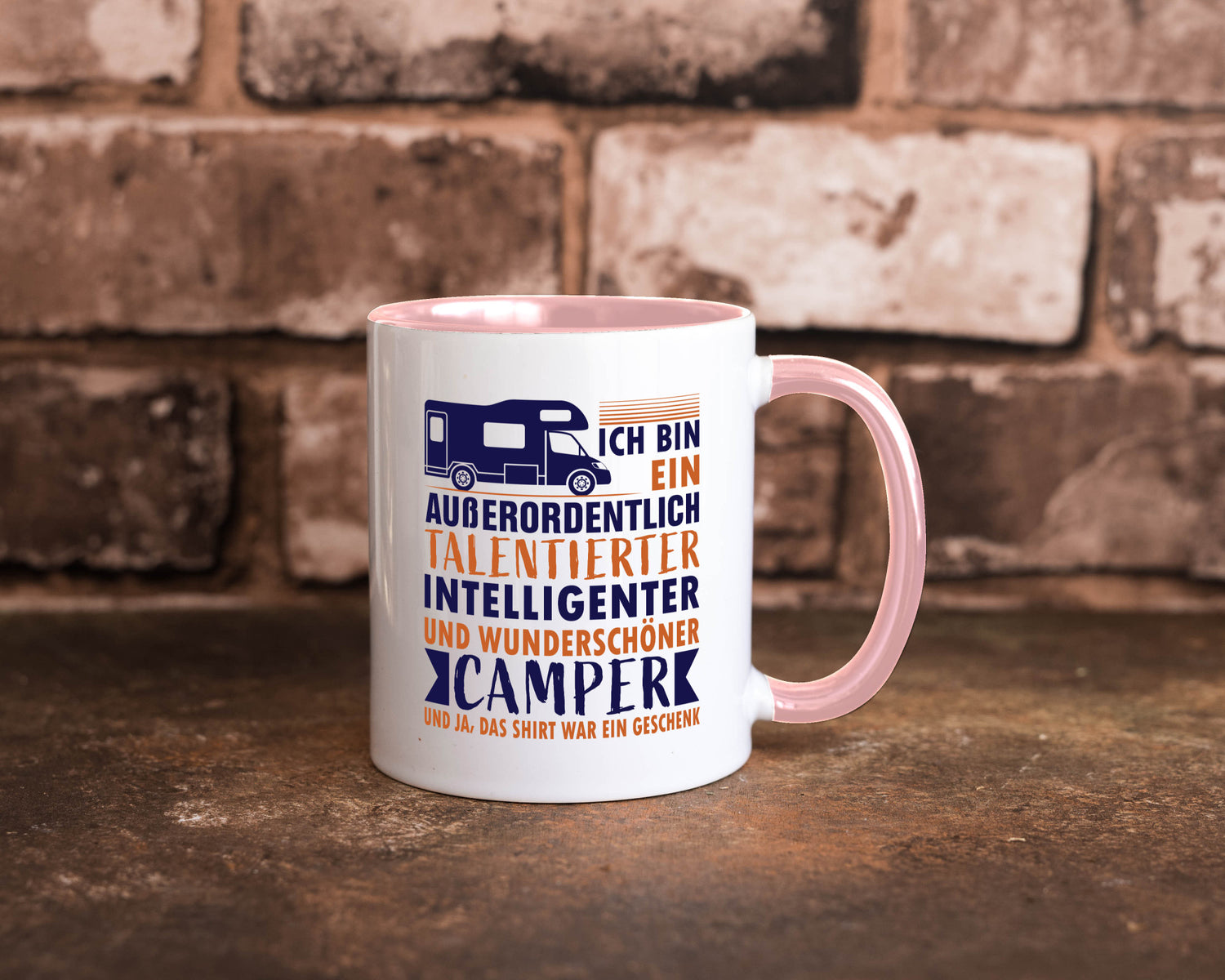 Talentierter | Intelligenter Wunderschöner Camper lustiger Spruch Geschenk
