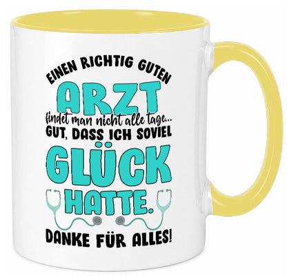 Richtig guter Arzt | Dankeschön Tasse Ärzte Spruch vl9 Humor Geschenkidee