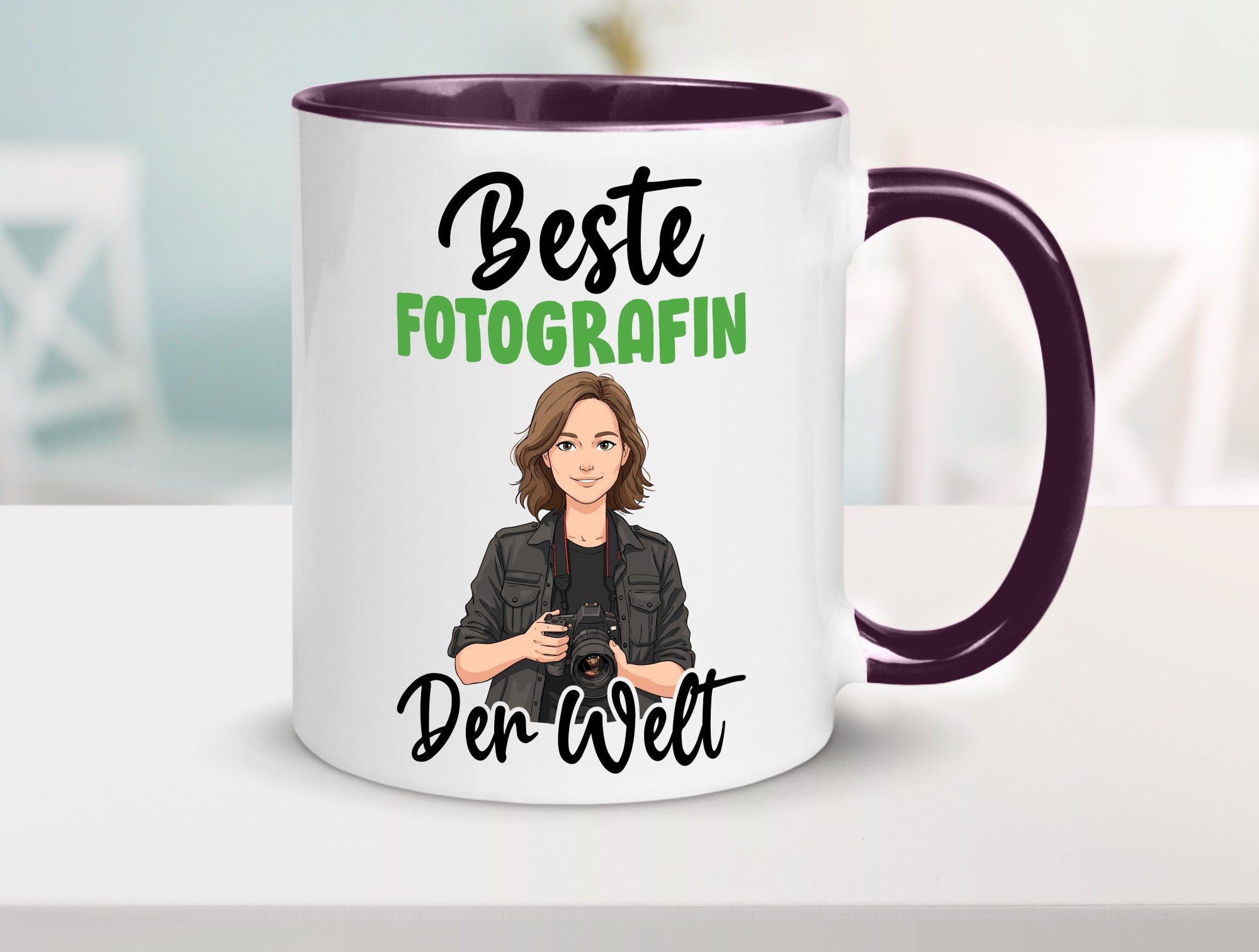 Beste Fotografin | Fotografie Kamera v2 lustiger Spruch Geschenk Humor
