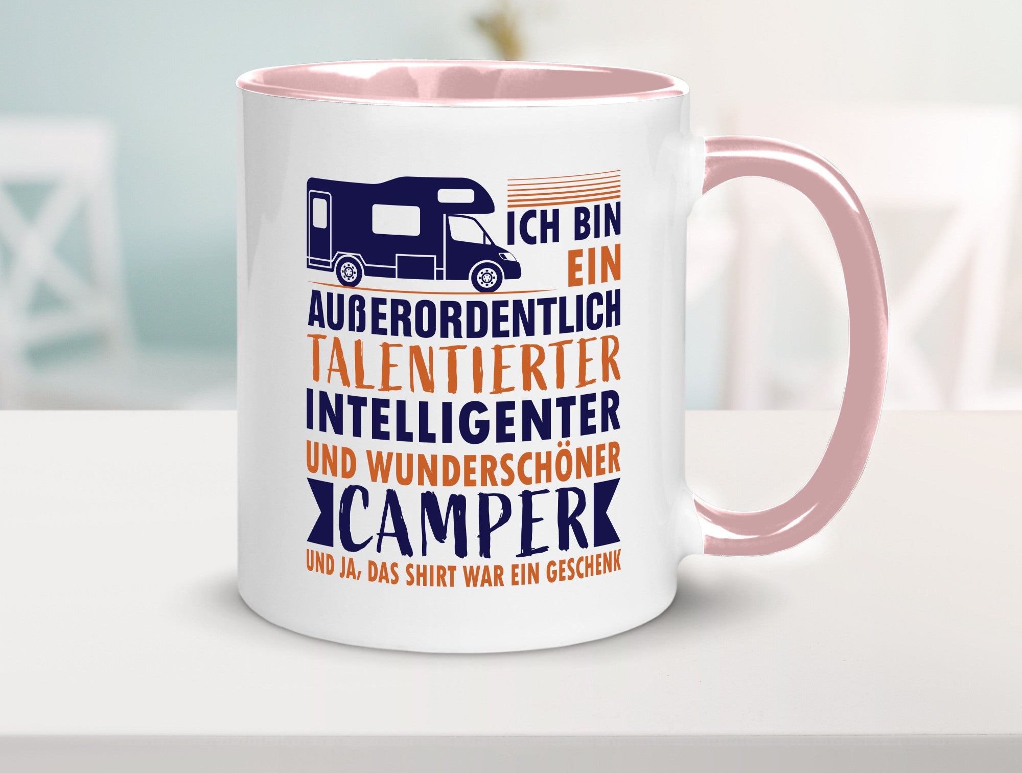 Talentierter | Intelligenter Wunderschöner Camper lustiger Spruch Geschenk